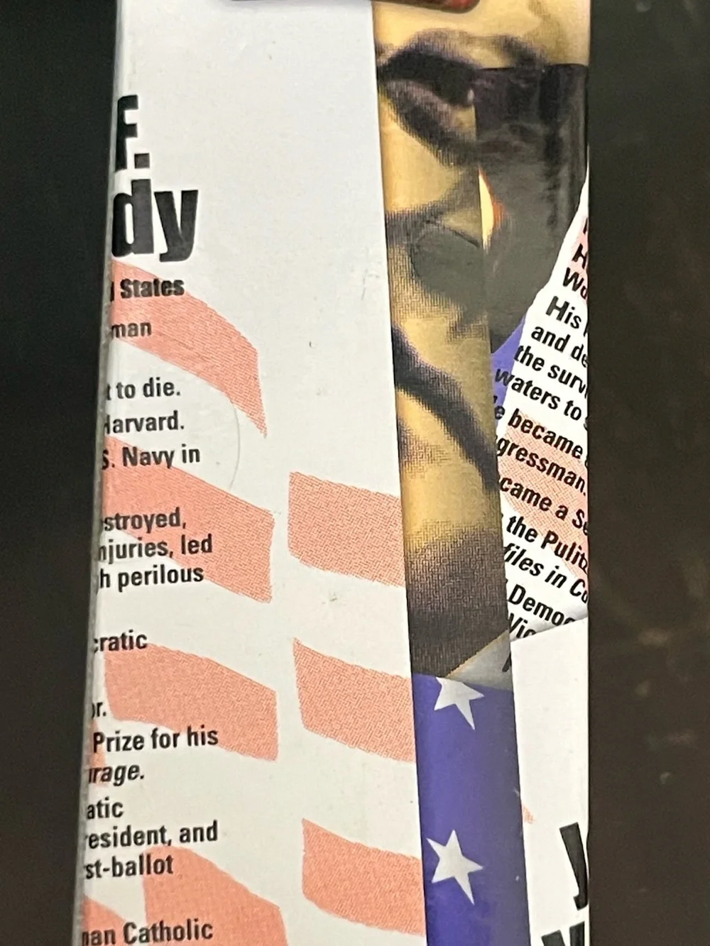 Sure-Lox Steve Kaufman John F. Kennedy 500pc Interlocking Cardboard Art 01185